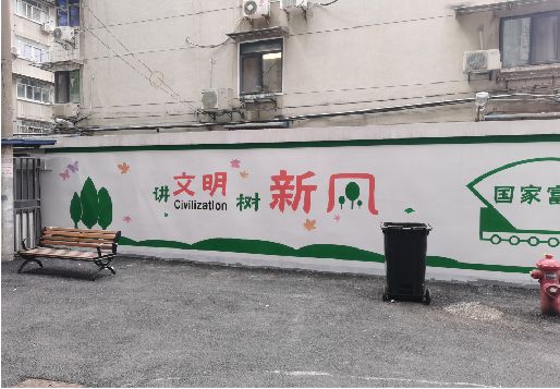 横州社区墙绘